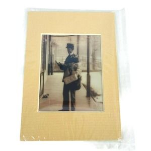 The Postman 1901 3-d Photo Stereoview Reprint